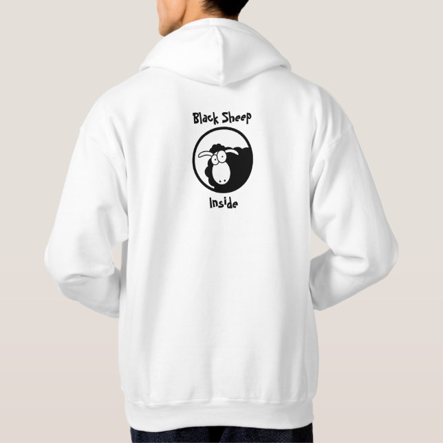 Black Sheep Inside Hoodie (Back)