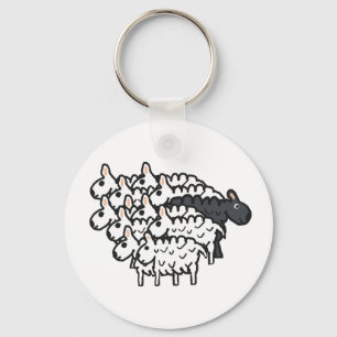 Black Sheep Key Ring
