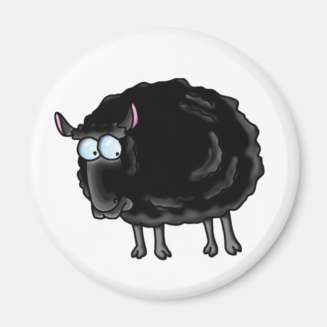 Black sheep magnet (Front)