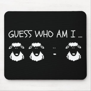 Black Sheep Mouse Pad
