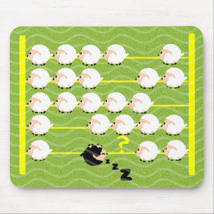 black sheep mouse pad
