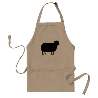 Black Sheep Silhouette Standard Apron