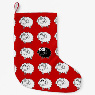 Black Sheep Small Christmas Stocking