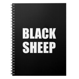 Black Sheep Spiral Notebook