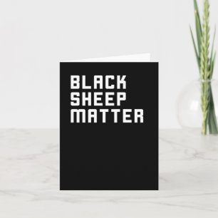 Black Sheep Sticker Card