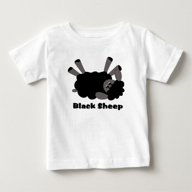 Black Sheep Toddler's Shirt (Front)