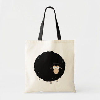 Black sheep tote bag