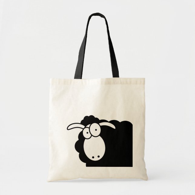 Black Sheep Tote Bag (Front)