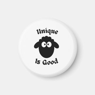 Black sheep: Unique is good Magnet