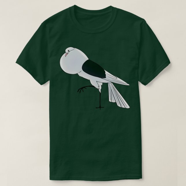Black Shield Voorburg Shield Cropper Pigeon T-Shirt (Design Front)