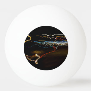 black shooter ping pong ball