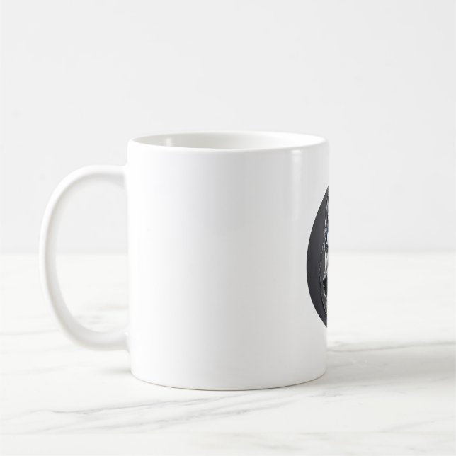 Black Siberian Coffee Mug (Left)
