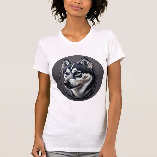 Black Siberian T-Shirt (Front)