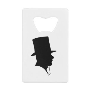 Black silhouette gentleman