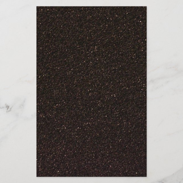 Black Skateboard Griptape Print Paper Sheet (Front)