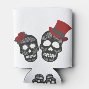Black Skull Duo Thunder_Cove Can Cooler