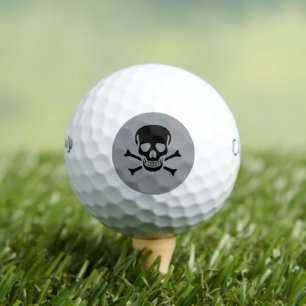 Black Skull grey Callaway Warbird golf balls 12 pk