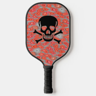 Black Skull Lava pickleball paddle