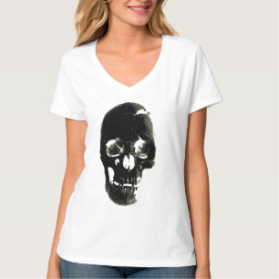 Black Skull - Negative Image T-Shirt