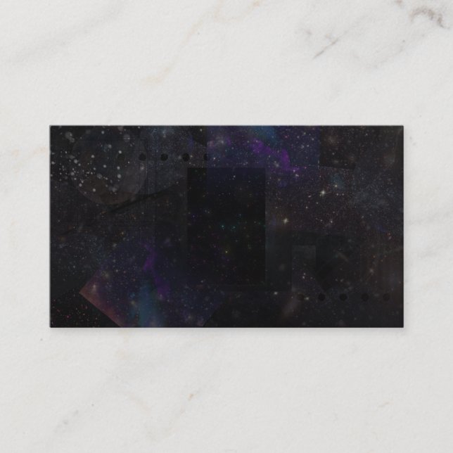 Black Sky Business Card (Front)