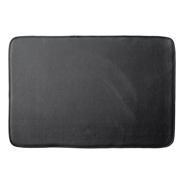 Black Slate Bath Mat (Front)