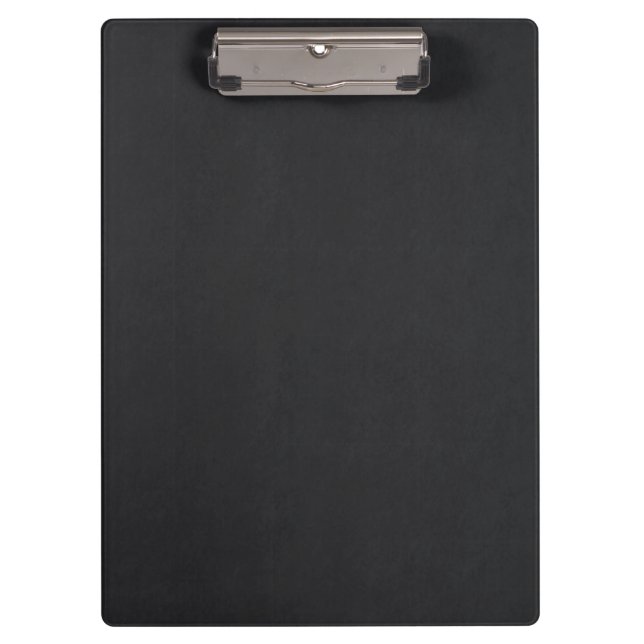 Black Slate Clipboard (Front)