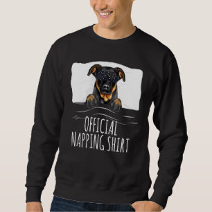 Black Sleep Mask Beauceron Official Napping Sweatshirt