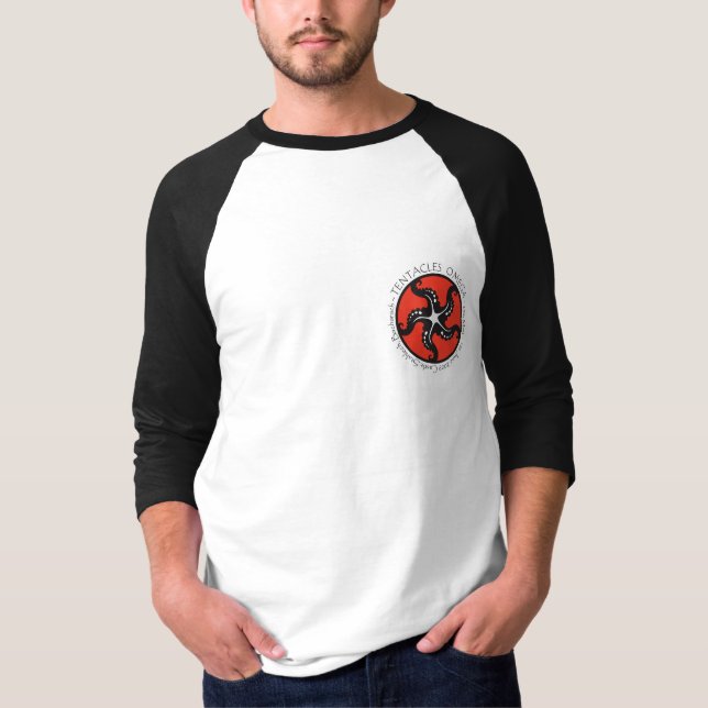 Black_sleeve Tentacon T-Shirt (Front)