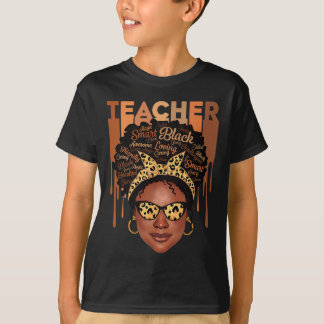 Black Smart Teacher Black History Month Shirt For 