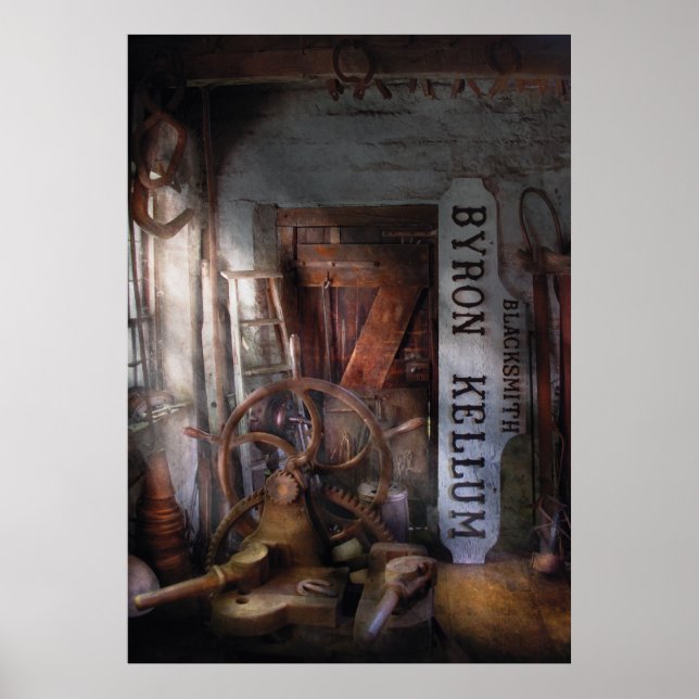 Black Smith - Byron Kellum Blacksmith Poster (Front)
