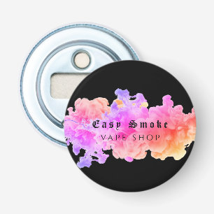 Black Smoke Vape Shop Business Bottle Opener