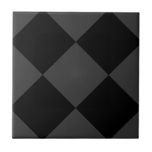 Black & Smoky Black Diamonds – Elegant & Timeless Tile