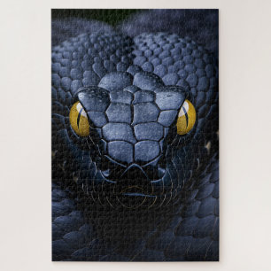 Black Snake Jigsaw Puzzle