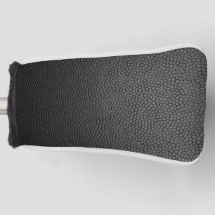 Black Snakeskin  Golf Head Cover