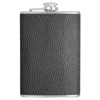 Black Snakeskin Hip Flask