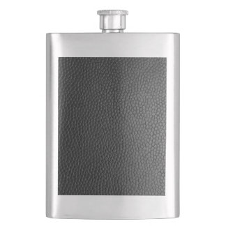 Black Snakeskin Hip Flask