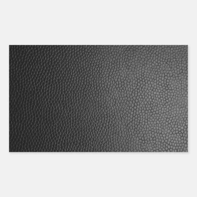 Black Snakeskin  Rectangular Sticker (Front)