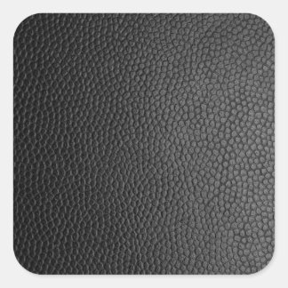 Black Snakeskin  Square Sticker
