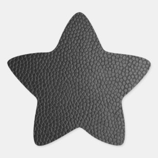 Black Snakeskin  Star Sticker