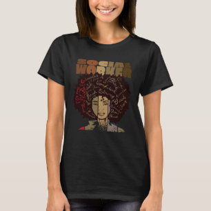 Black Social Worker I m Unbreakable School African T-Shirt