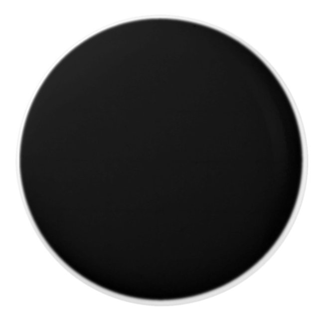 Black (solid colour)   ceramic knob (Front)