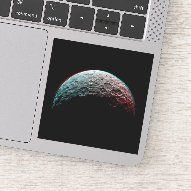 Black space and planet in Solar system. Astronomy (Detail)