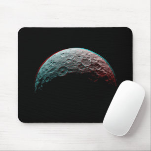 Black space. Ceres planet / Solar system astronomy Mouse Pad