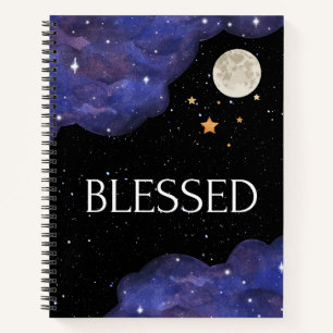 Black Space Concept  Notebook