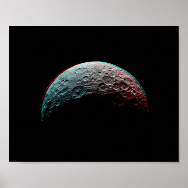 Black space. Universe and Solar system. Astronomy Poster (Front)