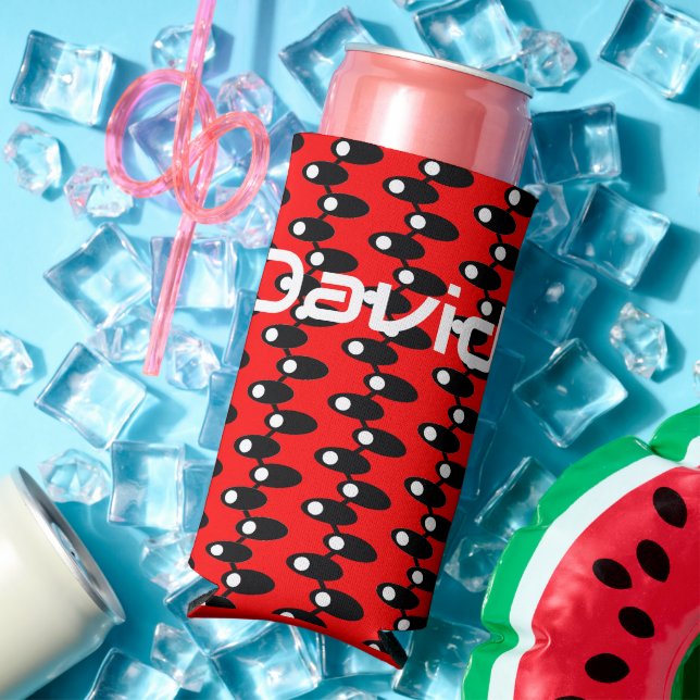 Black Spaceships  Seltzer Can Cooler (In Situ Summer)