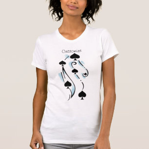 Black Spades Tattoo Style Thunder_Cove T-Shirt