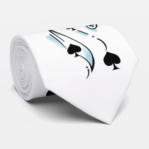 Black Spades Tattoo Style Thunder_Cove Tie