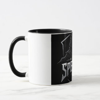 Black Spectre Gaming Mug - Gamer Coffee Cup - Espo