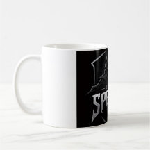 Black Spectre Gaming Mug - Gamer Coffee Cup - Espo